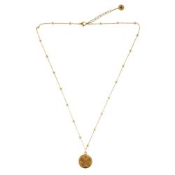 Collier Femme Joie de vivre Papillon dore de Herboristerie et Esotérisme à Libourne dans D040
