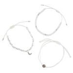 Trio de Bracelets Femme Intuition Lune argentee de Herboristerie et Esotérisme à Libourne dans D040