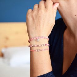Trio de Bracelets Femme Amour de soi Lotus argente de Herboristerie et Esotérisme à Libourne dans D040
