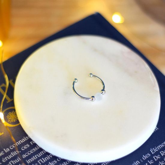 Bague Intuition Lune argentee de Herboristerie et Esotérisme à Libourne dans D040