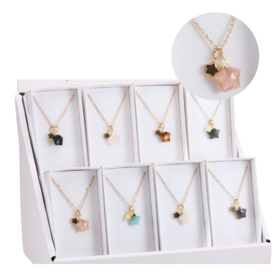Collier Etoile en pierre de Herboristerie et Esotérisme à Libourne dans D040