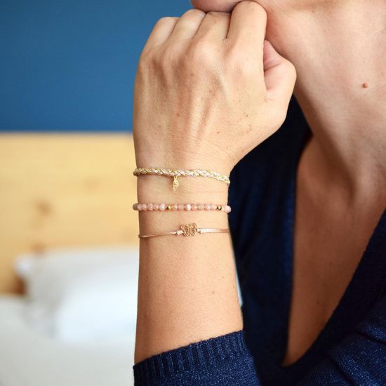 Trio de Bracelets Femme Joie de vivre Papillon dore de Herboristerie et Esotérisme à Libourne dans D040
