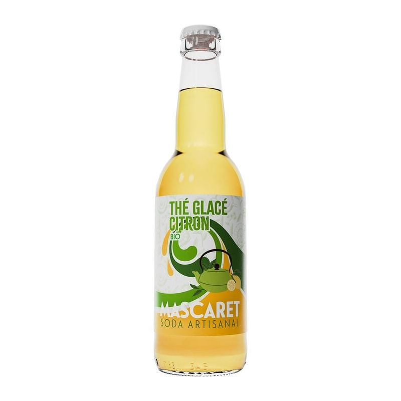 THE GLACE CITRON BIO 33CL MASCARET de Table des producteurs Libourne dans 🍹 Apéritifs à boire