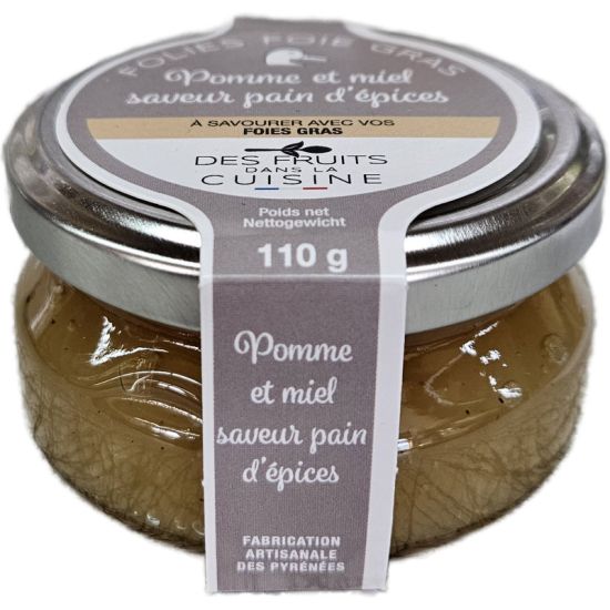 POMME CARAMELISEES SAVEURS PAIN D'EPICE de Table des producteurs Libourne dans 🫙 Confitures