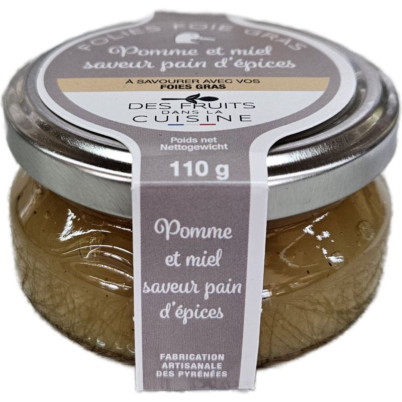POMME CARAMELISEES SAVEURS PAIN D'EPICE de Table des producteurs Libourne dans 🫙 Confitures
