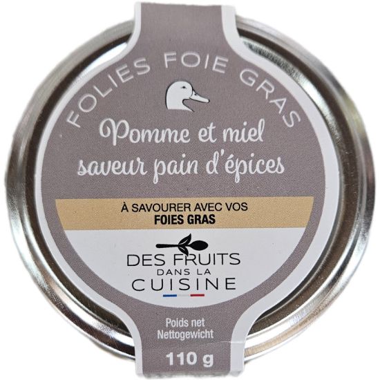 POMME CARAMELISEES SAVEURS PAIN D'EPICE de Table des producteurs Libourne dans 🫙 Confitures