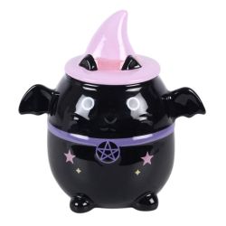 Brûle-parfum chat chauve-souris pastel de Herboristerie et Esotérisme à Libourne dans S162