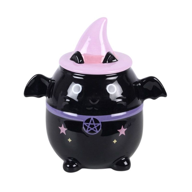 Brûle-parfum chat chauve-souris pastel de Herboristerie et Esotérisme à Libourne dans S162