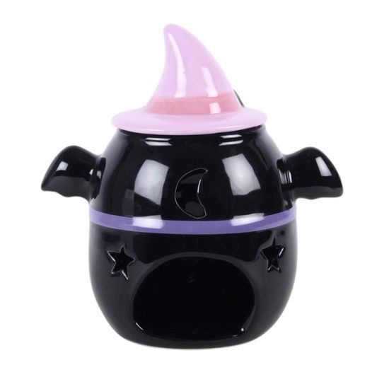 Brûle-parfum chat chauve-souris pastel de Herboristerie et Esotérisme à Libourne dans S162