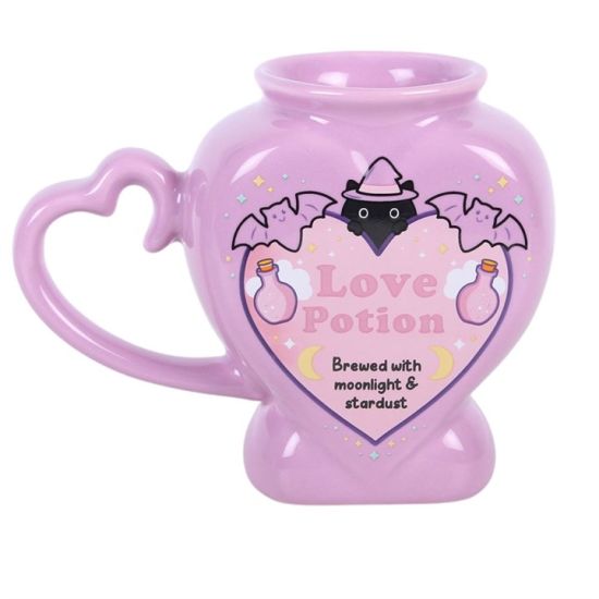 Mug en forme de fiole de potion d'amour pastel de Herboristerie et Esotérisme à Libourne dans S162