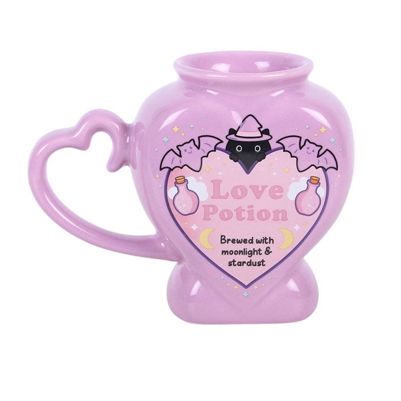 Mug en forme de fiole de potion d'amour pastel de Herboristerie et Esotérisme à Libourne dans S162