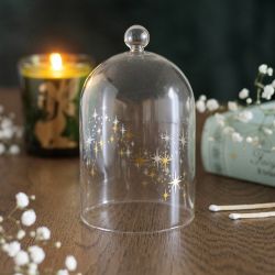 Cloche en verre Stardust pour bougie de Herboristerie et Esotérisme à Libourne dans S162