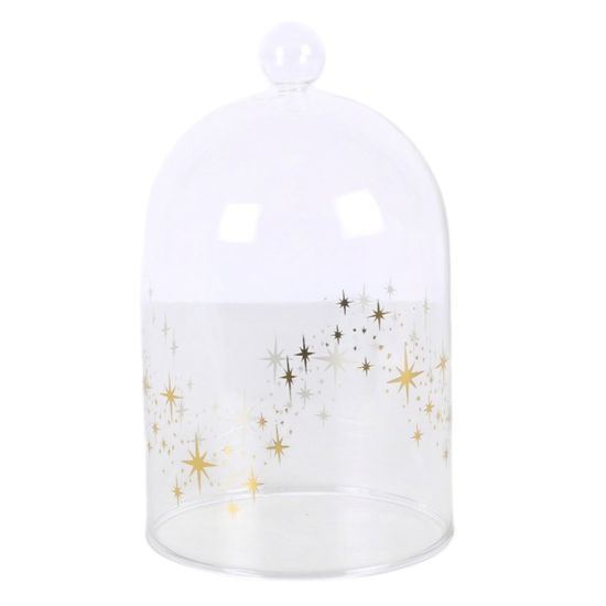Cloche en verre Stardust pour bougie de Herboristerie et Esotérisme à Libourne dans S162
