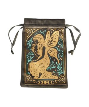 Pochette en velours à cordon « Poussière d’étoiles » de fée de Herboristerie et Esotérisme à Libourne dans S162
