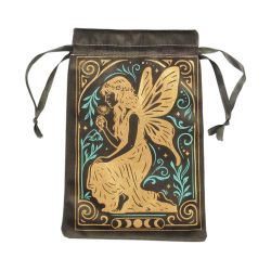 Pochette en velours à cordon « Poussière d’étoiles » de fée de Herboristerie et Esotérisme à Libourne dans S162