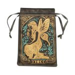 Pochette en velours à cordon « Poussière d’étoiles » de fée de Herboristerie et Esotérisme à Libourne dans S162