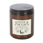 Bougie en verre ambré Mystic Moon - sauge et lavande de Herboristerie et Esotérisme à Libourne dans S162