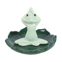 Porte-encens grenouille de yoga de Herboristerie et Esotérisme à Libourne dans S162