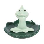 Porte-encens grenouille de yoga de Herboristerie et Esotérisme à Libourne dans S162
