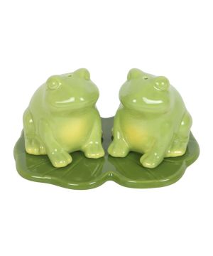 Salière et poivrière Luna Frog de Herboristerie et Esotérisme à Libourne dans S162