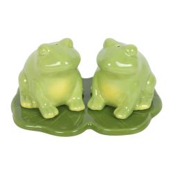 Salière et poivrière Luna Frog de Herboristerie et Esotérisme à Libourne dans S162