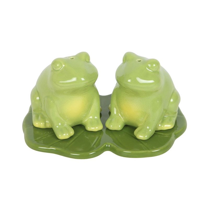 Salière et poivrière Luna Frog de Herboristerie et Esotérisme à Libourne dans S162