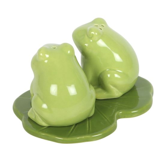 Salière et poivrière Luna Frog de Herboristerie et Esotérisme à Libourne dans S162