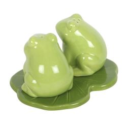 Salière et poivrière Luna Frog de Herboristerie et Esotérisme à Libourne dans S162