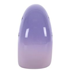 Brûle-parfum suspendu en forme de croissant de lune violet pastel de Herboristerie et Esotérisme à Libourne dans S162