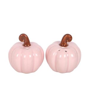 Salières et poivrières citrouille rose bouclée d'automne de Herboristerie et Esotérisme à Libourne dans S162