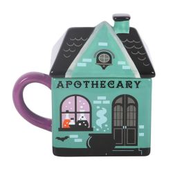 Mug à couvercle Bibliothèque hantée de Herboristerie et Esotérisme à Libourne dans S162