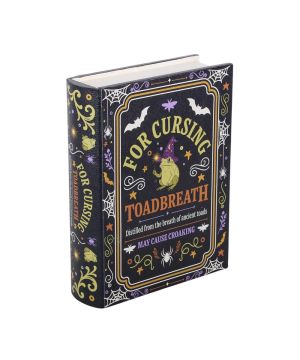 Boîte de rangement en forme de grimoire Toadbreath de Herboristerie et Esotérisme à Libourne dans S162