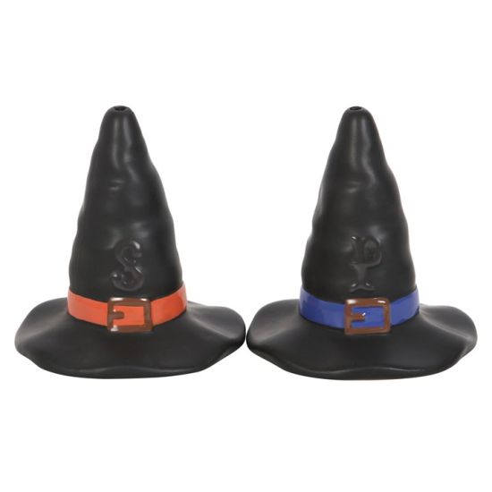 Salières et poivrières en forme de chapeau de sorcière de Herboristerie et Esotérisme à Libourne dans S162