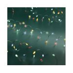 GUIRLANDE 100L ARGENT/MULTI 4.95M de Déco de Noël - Jardinerie Bordeaux et Libourne dans K004