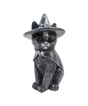 Résine Cat Wicca 8 x 7 x 14 cm de Herboristerie et Esotérisme à Libourne dans E111