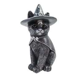 Résine Cat Wicca 8 x 7 x 14 cm de Herboristerie et Esotérisme à Libourne dans E111