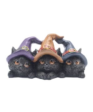 Chats en résine 15 x 5,8 x 7,2 cm de Herboristerie et Esotérisme à Libourne dans E111