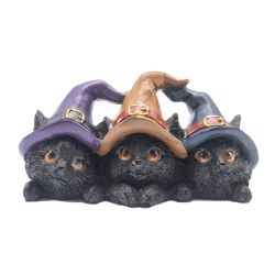 Chats en résine 15 x 5,8 x 7,2 cm de Herboristerie et Esotérisme à Libourne dans E111
