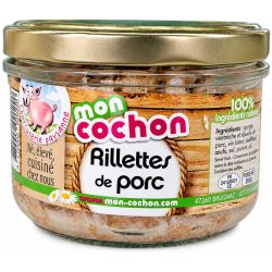 RILLETTES PORC VERRINE 200G de Table des producteurs Libourne dans M128