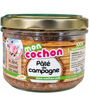 PATE CAMPAGNE VERRINE 200G de Table des producteurs Libourne dans 🥔 Apéritifs à manger