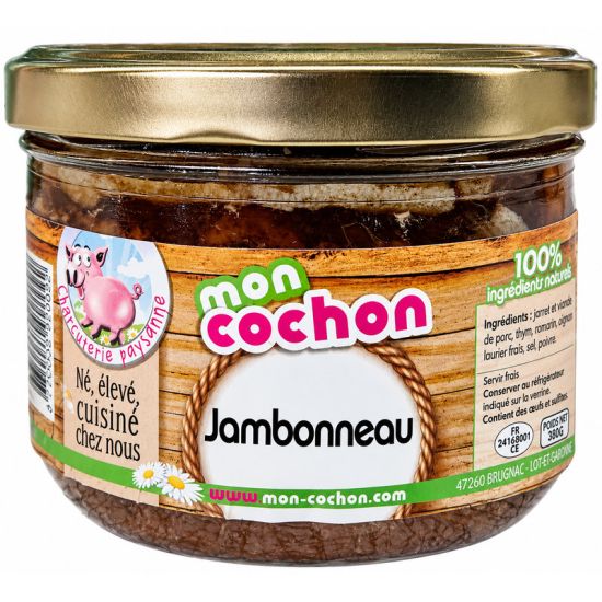 JAMBONNEAUX PORC VERRINE 380G de Table des producteurs Libourne dans 🥔 Apéritifs à manger