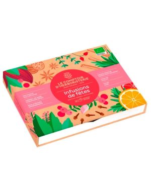 COFFRET 6 INFUSIONS DE FETES BIO 36G de Herboristerie et Esotérisme à Libourne dans L1341