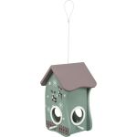 Mangeoire Xmas a suspendre, peinte, bois, 18 x 28 x 17 cm, petrole de Trixie - Produit pour animaux dans T050