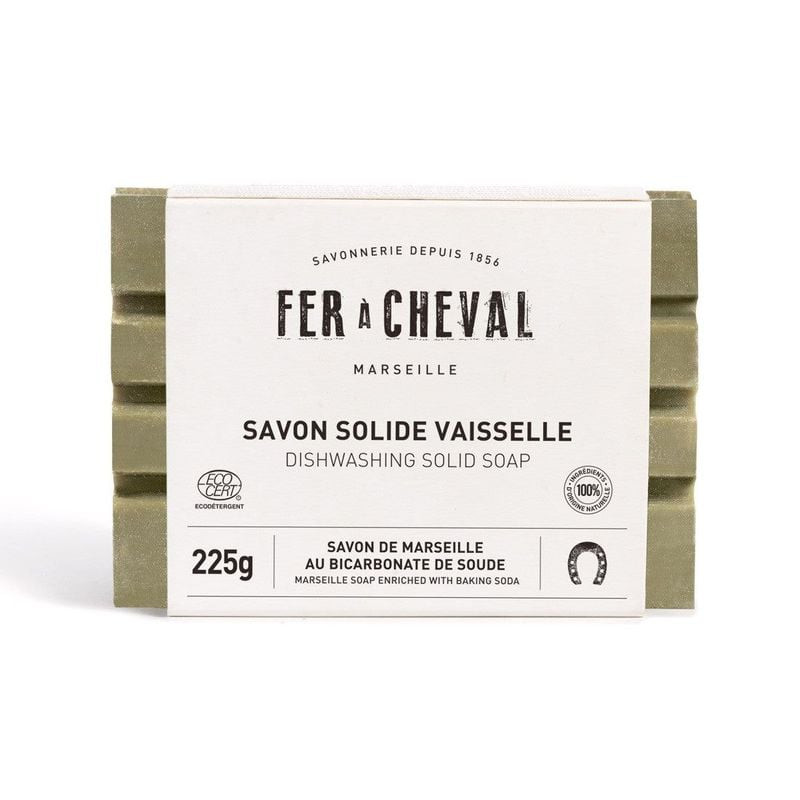 savon solide vaisselle 225G de Savon de Marseille dans F0711