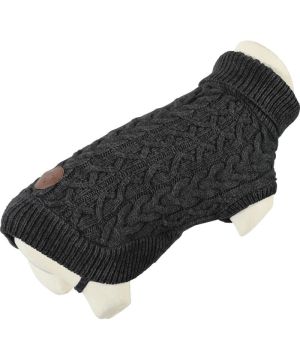 Pull jacquard t40 anthracite pour chiens de Zolux - Produit pour animaux dans Z002