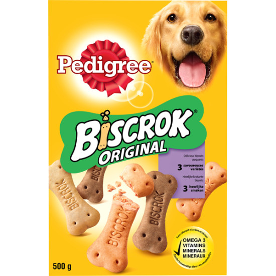 Pedigree biscrok multi 500gr de Pedigree - Pâtée et croquette pour chiens dans Friandises pour chiens