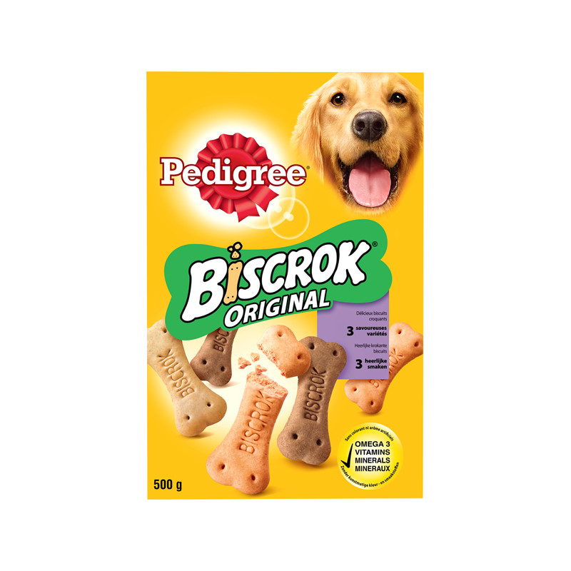 Pedigree biscrok multi 500gr de Pedigree - Pâtée et croquette pour chiens dans Friandises pour chiens