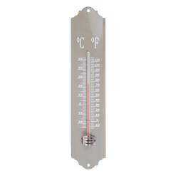 THERMOMETRE METAL ASSORTI de Esschert design - deco maison et jardin dans Thermométre - Pluviometre - Baromètre