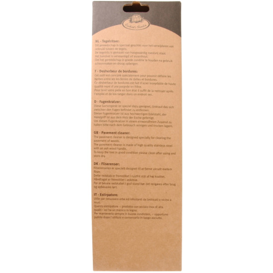DESHERBEUR DE BORDURES INOXYDABLE de Esschert design - deco maison et jardin dans Outil pour désherber le jardin