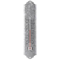 THERMOMETRE 30CM EN ZP de Esschert design - deco maison et jardin dans Thermométre - Pluviometre - Baromètre